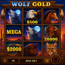 SlotsGem - Wolf Gold Slot Game - Australian Online Casino